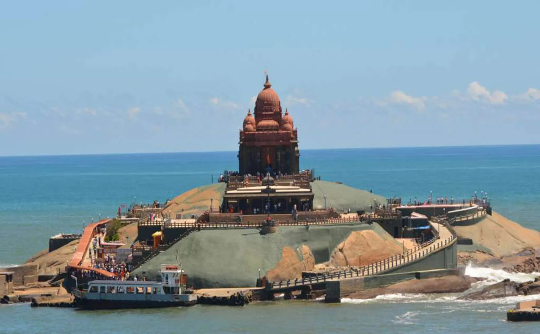  Kanyakumari Vivekananda Memorial Hall  golden jubilee inauguration in president participate 